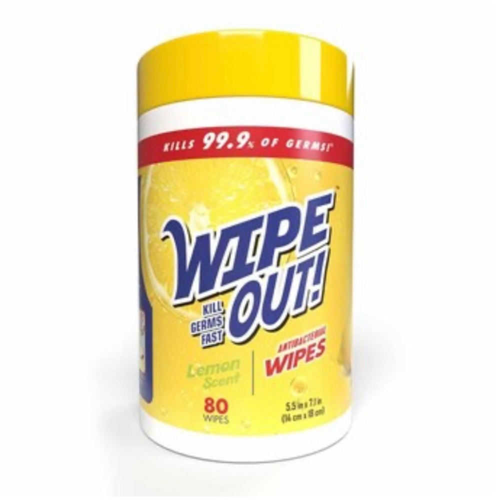 Antibacterial Wipes - Lemon Scent